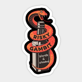 W&W "Risky Gambit" Sticker